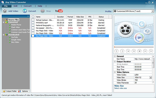 mp4 to flv free converter