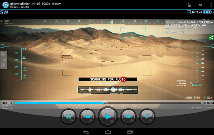 flv player for android