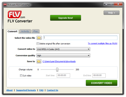 convert flv to avi free