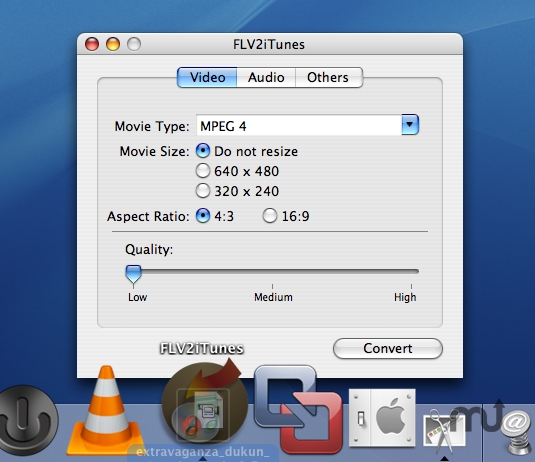 convert flv to itunes