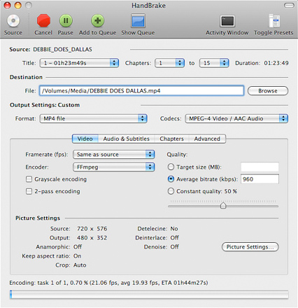 convert wmv to mp4 handbrake