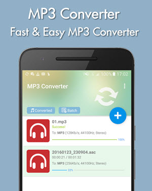 android convert wav to mp3