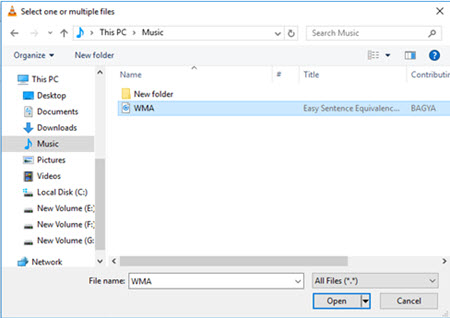 how to convert flac to mp3 using vlc
