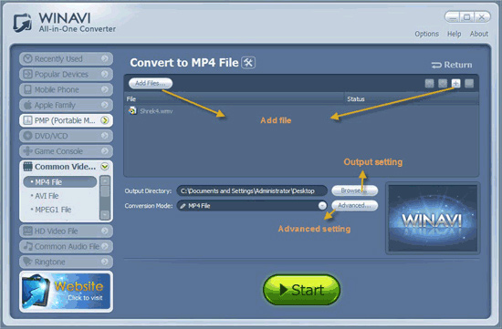 convert vcd to avi