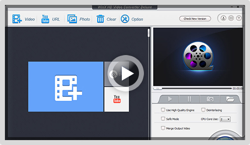 WinX iMovie Video Converter for Mac