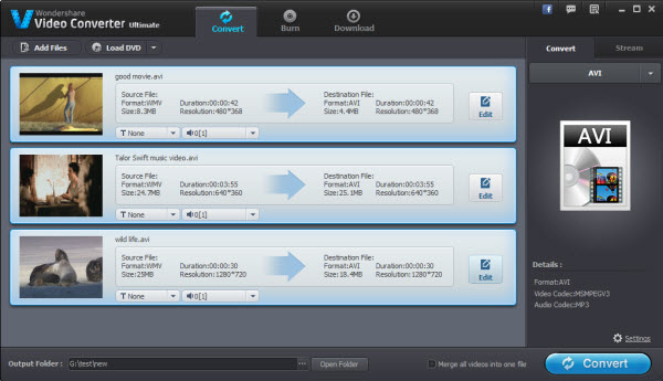 wondershare m2ts converter